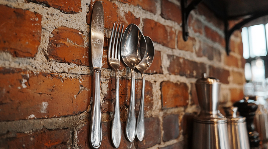 RW stainless steel flatware